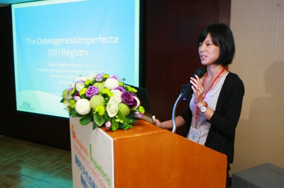 Dr.Caden Feng-Shu Brennen  演講主題:成骨不全症資料登錄